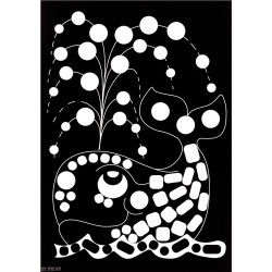 Pochette de 16 planches de gommettes de 5 motifs animaux différents