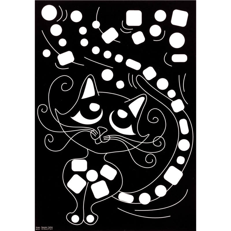 Pochette de 16 planches de gommettes de 5 motifs animaux différents