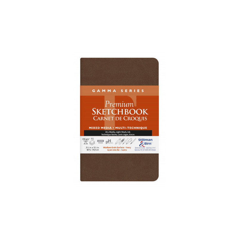 Carnets Gamma couverture souple - 20.3x25.3 cm Portrait