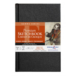 Carnets Gamma couverture rigide - 14x21.6 cm Portrait Cousu 62F