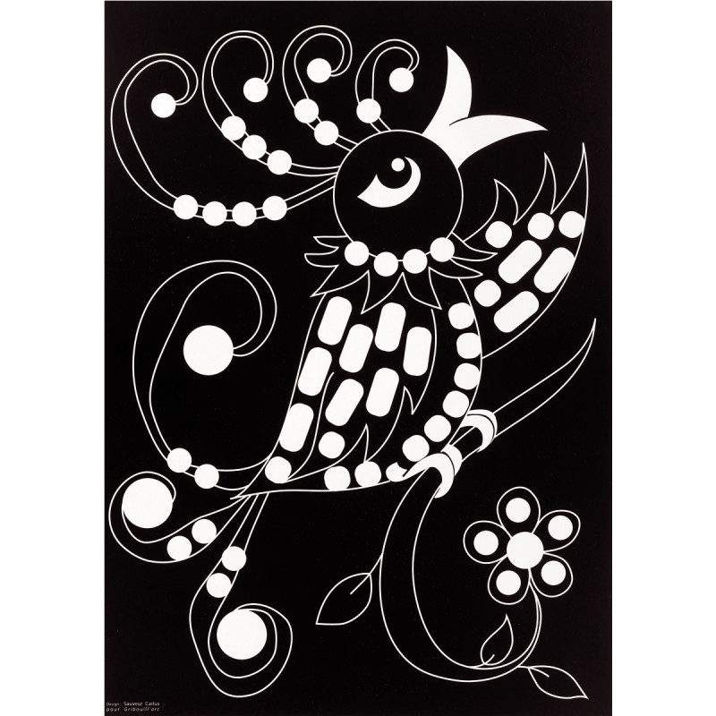 Pochette de 16 planches de gommettes de 5 motifs animaux différents