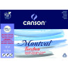 Papier aquarelle Montval bloc 270gr Grain Torchon - 36x48 12 feuilles