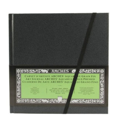 Carnet Arches 21 x 21 cm - 185gr/m² - 24 feuilles -Grain fin - Canson