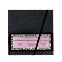 Carnet Arches 21 x 21 cm - 185gr/m² - 24 feuilles -Grain satiné - Cans