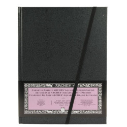 Carnet Arches A4 - 185gr/m² - 24 feuilles -Grain satiné - Portrait