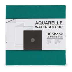 USKBook-Carnet Aquarelle en accordéon 300gr/m² - 13 x 21 cm