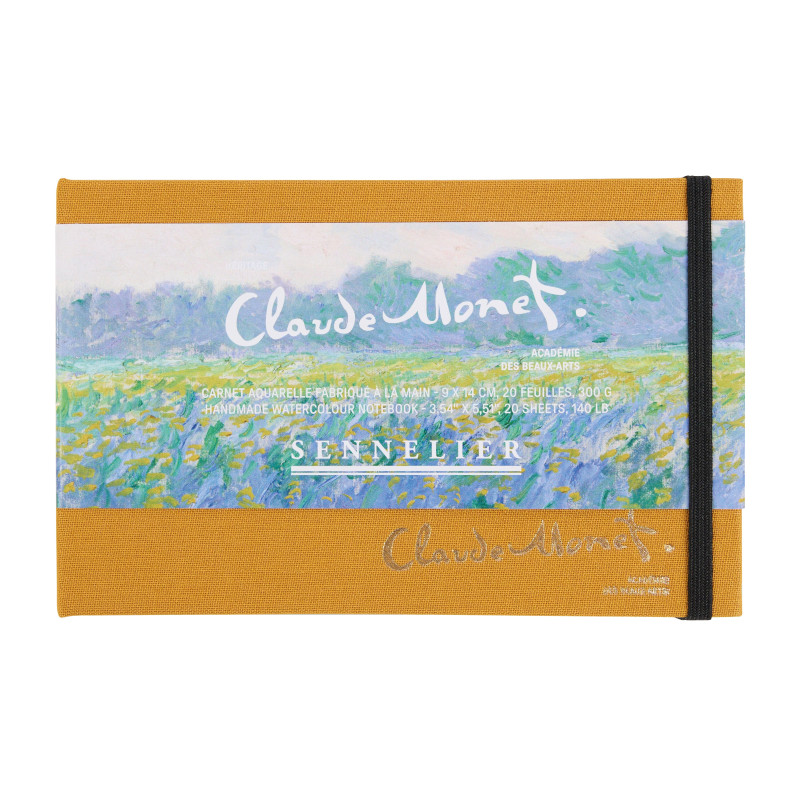 Carnet Aquarelle 9 x 14 cm MONET