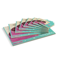 Bloc Papier Aquarelle Artistico Traditional white collé 4 côtés - 4 fo