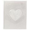 Lot de 3 moules pour savon forme coeur