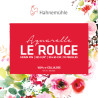 Bloc aquarelle "Le Rouge" 325g/m² Grain fin - Album Spiralé 12 feuille