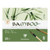 Bloc aquarelle Bamboo 250g/m² collé 4 côtés - 24x32 20F