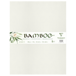 Papier aquarelle Bamboo 50x65cm 250g/m²