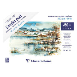Bloc aquarelle Goldline 200g/m² - 30x40cm 50F