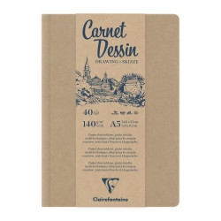 Carnet dessin 140g/m² 40 feuilles - A4 40 feuilles 140g