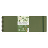 Album aquarelle Bamboo 250g/m² spiralé - A4 21x29.7cm 20F