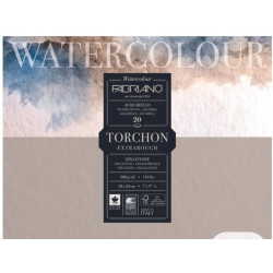 Bloc papier Aquarelle Watercolour - 300gr/m² - 20 feuilles - grain tor