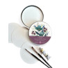 Boîte métal 30 feuilles papier Aquarelle rond 100% coton - 300g/m²-Dia