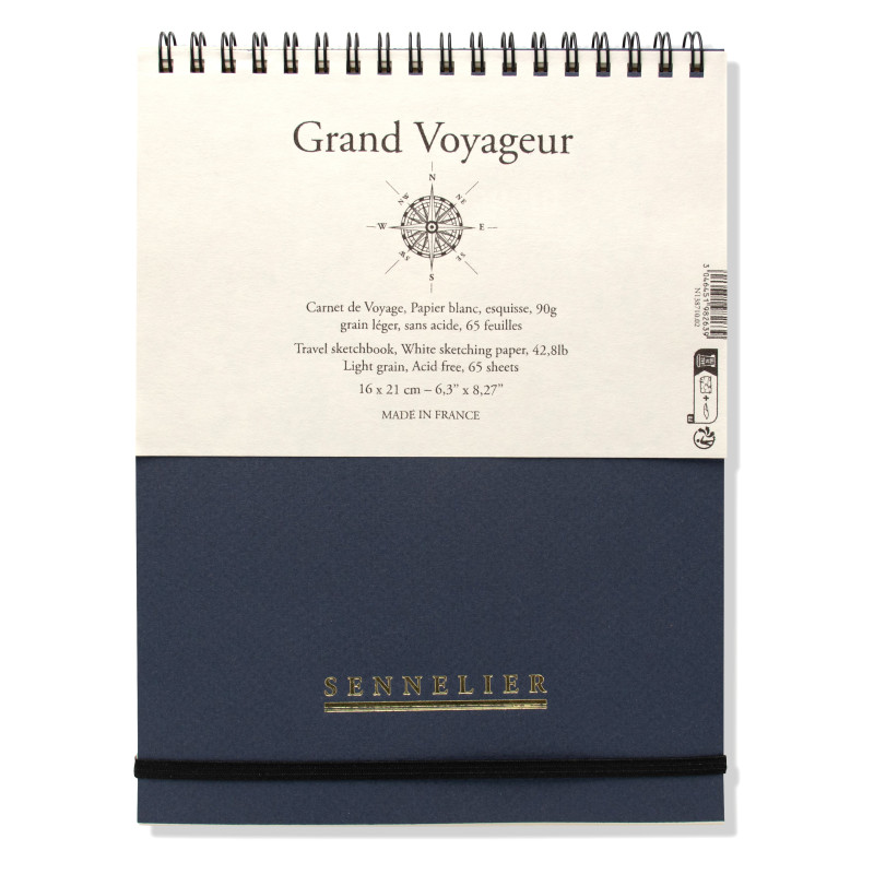 Carnet de voyage "Grand Voyageur" 90g/m²