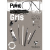 Bloc Paint on encollé gris 30 feuilles - Format A3