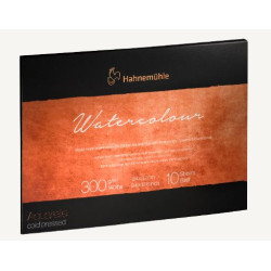 Bloc Watercolour-10 feuilles-300gr-100% coton - 2 formats en GF/GS et