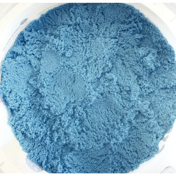Seau de 750 grammes de sable magique coloris bleu