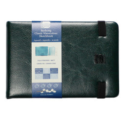 Sketchbook 300g/m² - 24 feuilles - Grain fin - 3 formats - 9 x 14 cm