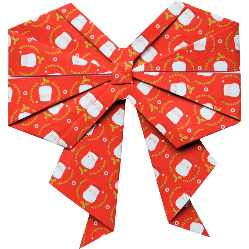 Pochette de 60 feuilles Origami Noël format 20 x 20 cm