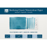 Bloc de papier aquarelle Classic Baohong 21x31 300g 20 feuilles grain