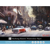 Bloc de papier aquarelle Baohong Artist 100 % coton – 31 × 41 cm – 20