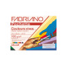Pochette dessin couleurs vives 160g/m² 12 feuilles-2 formats-Fabriano
