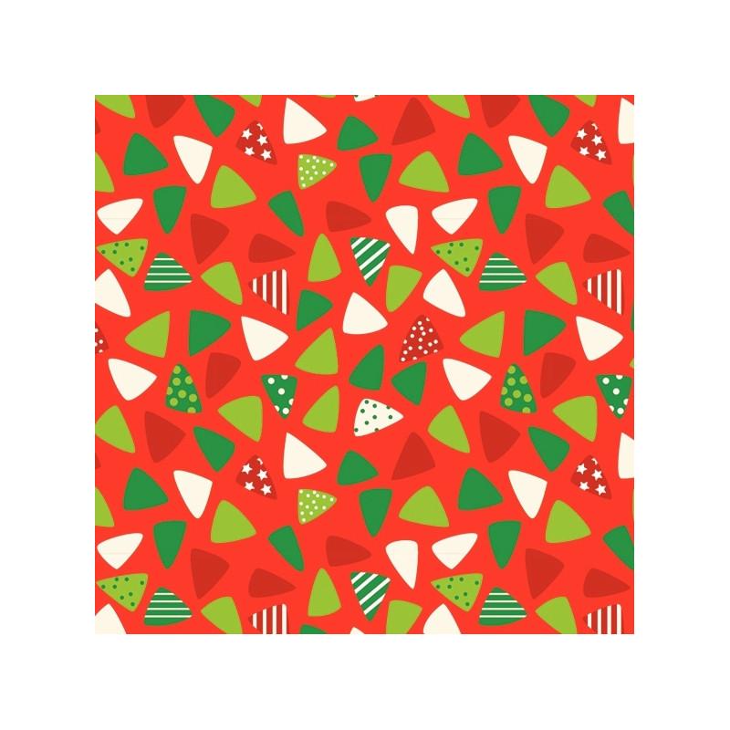 Pochette de 60 feuilles Origami Noël format 20 x 20 cm