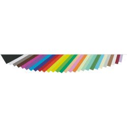 Papier Maya 50 x 70 cm - 270g/m² - 33 couleurs - Clairefontaine - 02 R