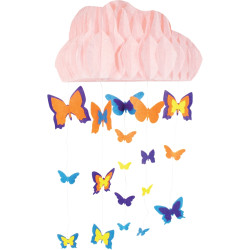 Sachet de 150 papillons en feutrine adhésives