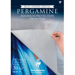 Bloc Papier Cristal - 30 feuilles - 45g/m² - Format A3