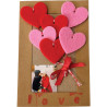 Sachet de 120 perles en feutrine de 4 formes assorties