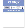 Papier Buvard blanc pochette de 12