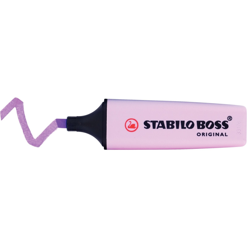 Pot de 6 surligneurs Boss pastels assotis