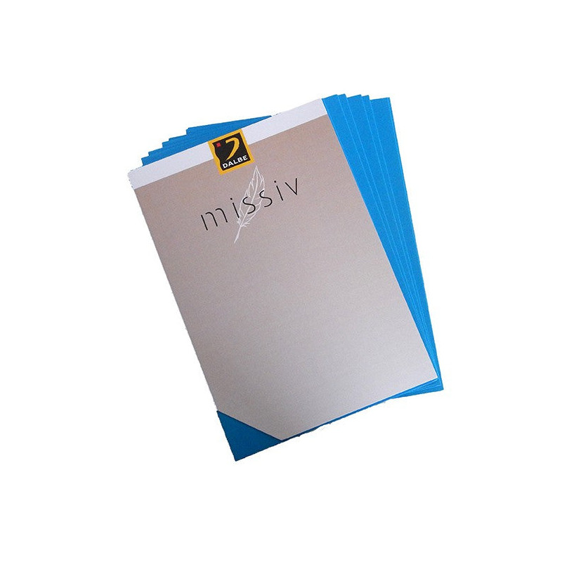 Carte double Missiv 130x185mm - ID4961 240g/m² - Lavande