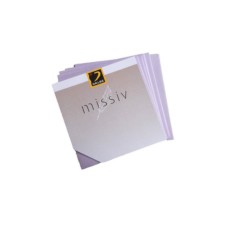 Enveloppe Missiv 120x120mm - g/m² - Gris ardoise