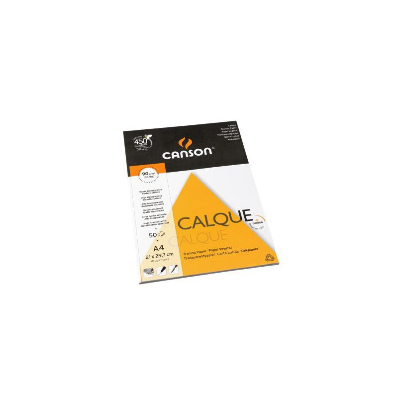 Rouleaux calque - A3 - 90g- 50 feuilles