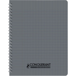 Reliure intégrale 100 pages CONQUERANT, 17x22 cm, seyès, couverture po