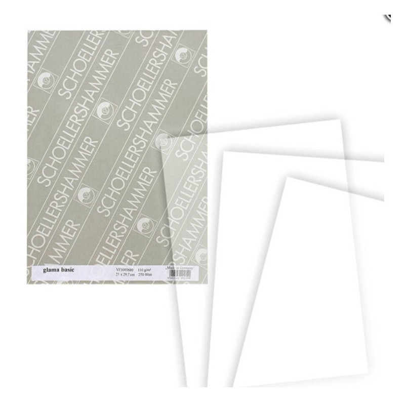Ramette calque A4 250 feuilles haute transparence 70, 90 ou 110gr - 90