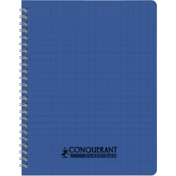 Reliure intégrale 100 pages CONQUERANT, 17x22 cm, seyès, couverture po