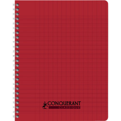 Reliure intégrale 100 pages CONQUERANT, 17x22 cm, seyès, couverture po