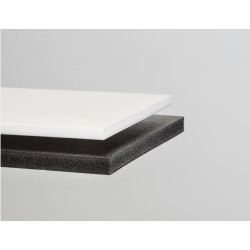 Aerfly blanc 10 mm - 70 x 100 cm