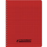 Reliure intégrale 100 pages CONQUERANT, A4, seyès, couverture polyprop