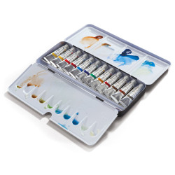 Boîte aquarelle extra-fine 12 tubes 5ml
