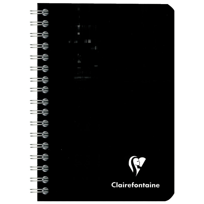 Carnet à reliure intégrale 180 pages CLAIREFONTAINE, format 9x14 cm, q