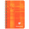 Carnet à reliure intégrale 180 pages CLAIREFONTAINE, format 9x14 cm, q