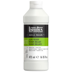 Liquitex medium vernis brillant en flacon de 473ml